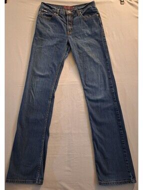 Cinch Women’s Jenna Slim Stretch Bootcut Jeans- Western, 27/7 XL Long Tall